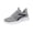 Gray, variant on Willtoo Womens Flying Woven Athletic Sneakers Breathable Mesh Lightweight Running Shoes Lace‑Up Soft Sole Non‑Slip Casual Walking Shoes