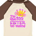 thumbnail image 4 of Inktastic I'm the big sister to twins. Girls Long Sleeve Baby Bodysuit, 4 of 5