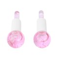 thumbnail image 4 of bolas de hielo frías para masaje de la piel, bolas de hielo faciales, bolas de cristal para belleza, bolas de rodillo para la cara, herramientas de masaje para reducir la hinchazón, color rosa, 4 of 14