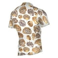thumbnail image 2 of joogoo Leopard Seashells Pattern Men's Cycling Jerseys Mountain Bike Short Sleeve Tops M, 2 of 7