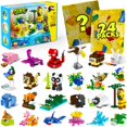 thumbnail image 1 of Sorpresas para fiesta Glikid: 24 paquetes de mini bloques de construcción de animales, 1 of 6