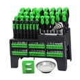 thumbnail image 1 of Juego de destornilladores,Organizador de juego de destornilladores magnéticos con estuche,Juego de destornilladores de agarre profesional resistente,Desmagnetizador magnetizador Herramientas, 1 of 8