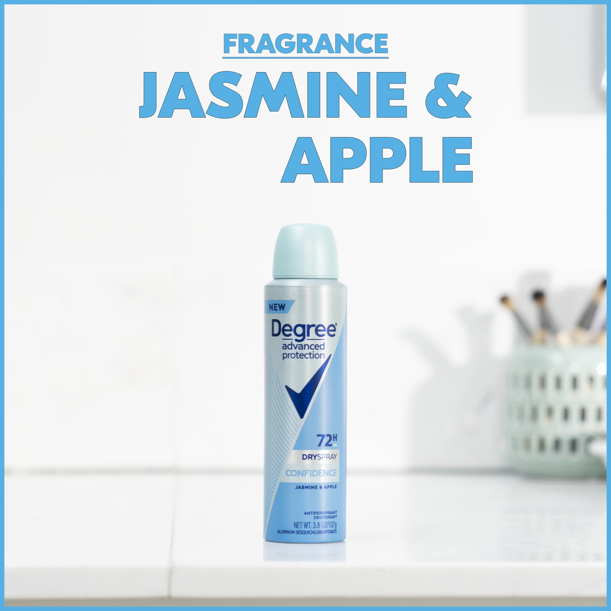 Degree Advanced Protection Antiperspirant Deodorant Spray Confidence, 3.8 oz