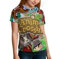 thumbnail image 6 of Animal Crossing Kid's T-Shirt Short Sleeve T-Shirt Tops Summer Tee Shirt for Boys Girls 110CM, 6 of 8