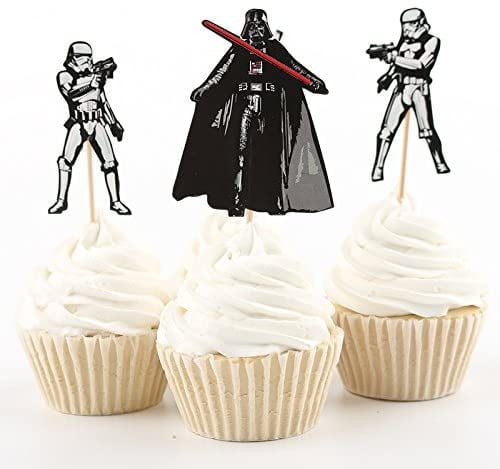 24 Star Wars Cupcake Topper Picks Stormtrooper Boba Fett And Darth Vader Birthday Party Decorations Supplies Walmart Com 24 Star Wars Cupcake Topper Picks Stormtrooper Boba Fett And Darth Vader Birthday Party Decorations Supplies Walmart Com