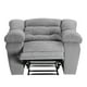 thumbnail image 2 of Sillón Reclinable Mecedora TRINITY Bumers 1 Plaza Gris Smoke, 2 of 7