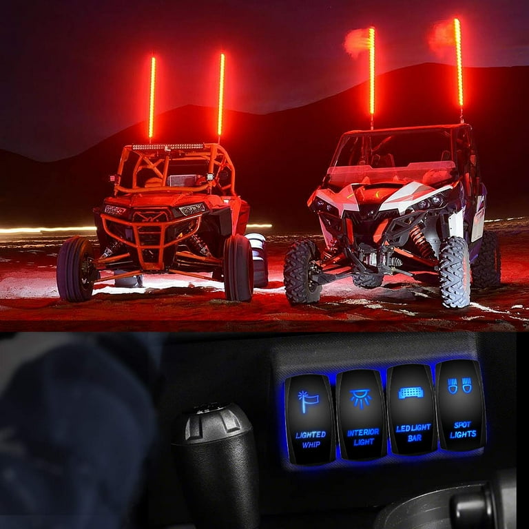 ORANGE Laser LED Rocker Switch 5 PIN Dual Light 20A ON OFF FOR JEEP OFF ROADING ORANGE Laser LED Rocker Switch 5 PIN Dual Light 20A ON OFF FOR JEEP OFF ROADING