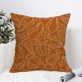 thumbnail image 5 of Fall Autumn Pumpkin Throw Pillows Cover Set of 2,Orange Pumpkins Thanksgiving Outdoor Pillow Covers 18x18 Inch Harvest Linen Decorative Pillow Cases for Home Bedroom Couch Sofa Decor, 5 of 6