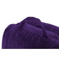 thumbnail image 3 of XXL Husband Pillow Purple Backrest with Arms - Reading Pillow with Shredded Memory Foam, Ultra-Comfy Removable Microplush Cover & Detachable Neck Roll - Unmatched Support Sit Up Pillow for Bed, 3 of 9