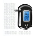 thumbnail image 1 of Alcoholímetro portátil FZFLZDH con aviso sonoro, pantalla LCD y apagado automático para uso doméstico. Detector de alcohol en el aliento con 50 boquillas reemplazables., 1 of 5
