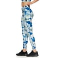 thumbnail image 6 of Reebok Women's Getaway High Rise Print 7/8 Leggings with Pockets, 25” Inseam, Sizes XS-XXXL, 6 of 7
