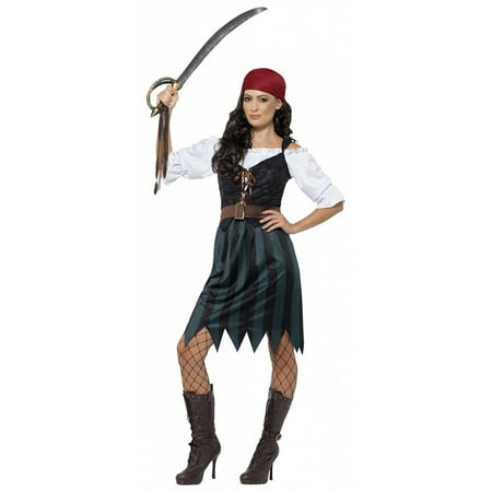 Authentic Lady Captain Adult Costume - Medium