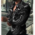 thumbnail image 1 of Camisas hawaianas de moda Camisas con estampado gráfico 3D Camisas de moda para hombres Blusa de playa de verano de manga larga Ropa casual para hombres, 1 of 6