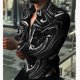 thumbnail image 1 of Camisas hawaianas de moda Camisas con estampado gráfico 3D Camisas de moda para hombres Blusa de playa de verano de manga larga Ropa casual para hombres, 1 of 6