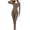 Brown, variant on Thermal Underwear for Women Zaewscy Fashion Women Long Sleeve Casual Nightwear Underwear Sleepwear Set Beige L