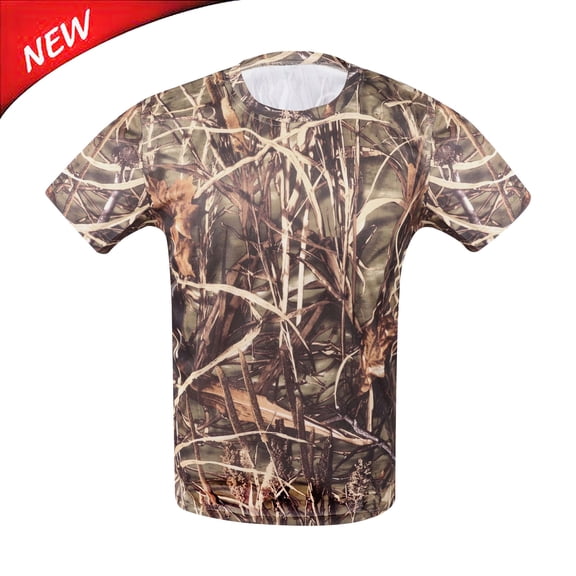Tqyyweavej Lightweight Camo Shirts for Men Quick Dry Printed Short Sleeve T-Shirts Breathable Summer Beach Vacation Tees Tops S-3XL