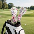 thumbnail image 5 of Pzuqiu Golf Club Covers Funny Golf Accessories for Women Universal Driver Headcover with Premium Club Protection for Most Brand, Hummingbird Flower, 5 of 8