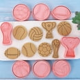 thumbnail image 3 of Pastry Mold 8Pcs/Set DIY Reusable Practical  Anti-deformed Biscuit Template, 3 of 5