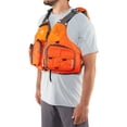 thumbnail image 5 of NRS Chinook OS Type III Fishing Life Vest PFD with Pockets, Large/XL, Orange, 5 of 7