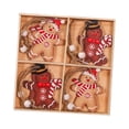 thumbnail image 3 of Adornos Navideños Colgantes de Madera BLESIY Decoración de Piezas de Madera en Rodajas 12 Estilo A, 3 of 8