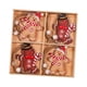thumbnail image 3 of 12 adornos navideños colgantes de madera, decoración navideña, colgante artesanal para puerta, ventana, suministros para fiestas, inauguración de la estilo A mayimx Rebanadas colgantes, 3 of 9