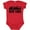 Red, variant on Inktastic New York Skyline Grunge Boys or Girls Baby Bodysuit