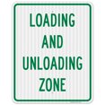 thumbnail image 1 of Loading And Unloading Zone Sign,, 1 of 8