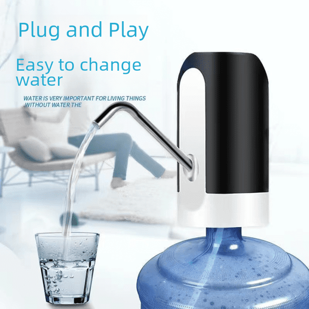 Extractor de agua de barril eléctrico, dispensador de agua de carga, bomba de agua, cubo de agua pura para el hogar, presión de agua, salida de agua automática, succión
