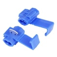 thumbnail image 3 of Clips de empalme de alambre, 50 piezas Blue Lock Clips de empalme de cable rápido Sin soldadura Empalme rápido Empalme rápido Conector de cable Conectores de terminal 0.72-2.5 mm empalme de Higoodz Accesorio de coche, 3 of 7