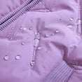 thumbnail image 6 of Gubotare Winter Jackets for Girls Kids Down Jacket Winter Warm Hooded Zipper Packable Windproof Down Coat Size 9-10 (Purple,9-10 Years), 6 of 9
