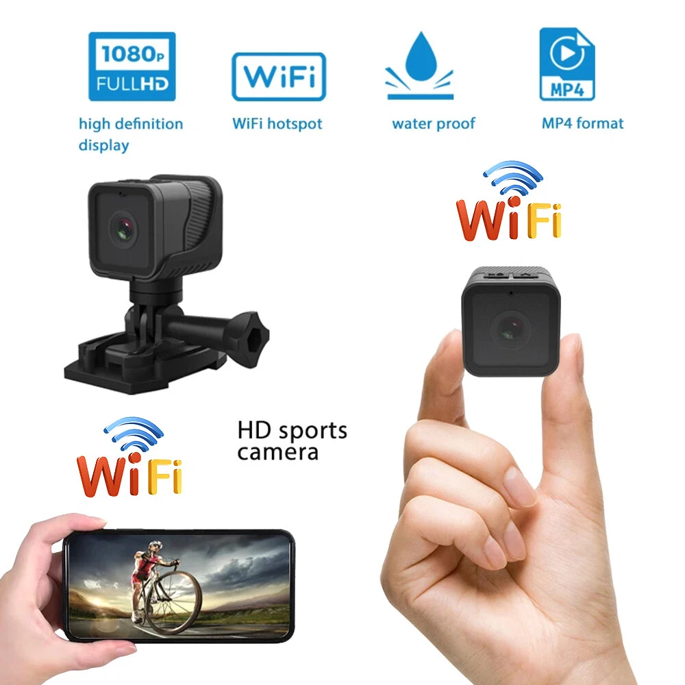 Waterproof 1080P Full HD Sports Action Camera MotorCycle Bike Helmet wifi CAM