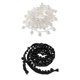 thumbnail image 1 of Cintas de Tela Color Negra / Blanca Elegante Adornos para Vestidos de Novia Sunnimix Cinta de cuentas de perlas, 1 of 8
