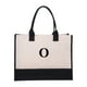 thumbnail image 1 of Canvas Tote Bag with Adjustable Strap and Zippered Makeup Pouch, 1 of 3