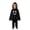 00-Black191, variant on WOYY Boys Halloween Clothing Set Kids Hooded Top Pants Dress Up Party Outfits, Size 3M-9Y