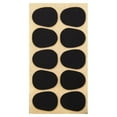 thumbnail image 1 of Yuarrent 10 Uds. Parches para boquilla de clarinete cojines de saxofón silicona negro blanco agudos/Alto/accesorios para saxofón Tenor 0,3mm Accesorios para instrumentos musicales Negro 0.3, 1 of 6