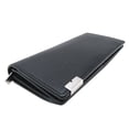 thumbnail image 4 of Pre-Owned Burberry B-Cut Continental Wallet Men's Long 80821571 Leather Black (Good), 4 of 10