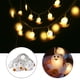 thumbnail image 4 of Decoraciones de Halloween, 20 luces LED de cadena de 3 m para decoración de interiores y exteriores, iluminación de Halloween para patio, hogar, fiestas, luces de cadena de plástico., 4 of 9