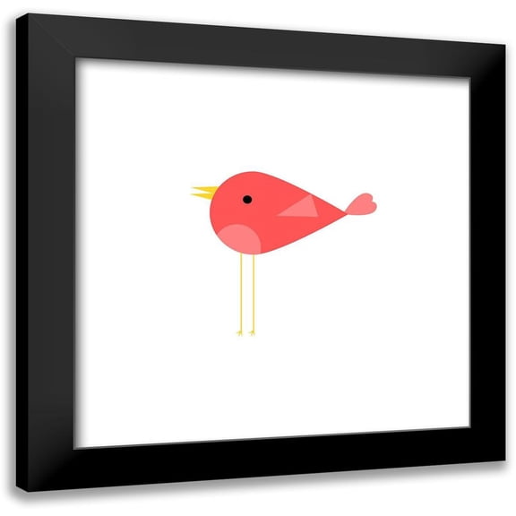 Phillip, Jamie 12x12 Black Modern Framed Museum Art Print Titled - Love Bird