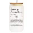 thumbnail image 1 of Vaso en Lata TEEBIM Human Sunshine 600mL Regalos para Mujeres Jefas, 1 of 8