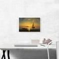 thumbnail image 2 of ARTCANVAS The Bay of Naples 1841 Canvas Art Print by Ivan Aivazovsky - Size: 18" x 12" (1.50" Deep), 2 of 9