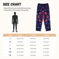 thumbnail image 3 of Balery Bohemian Vintage Pattern Pantalones de pijama para mujer, pijamas ultraligeros, pantalones de estar por casa-X-Large, 3 of 6