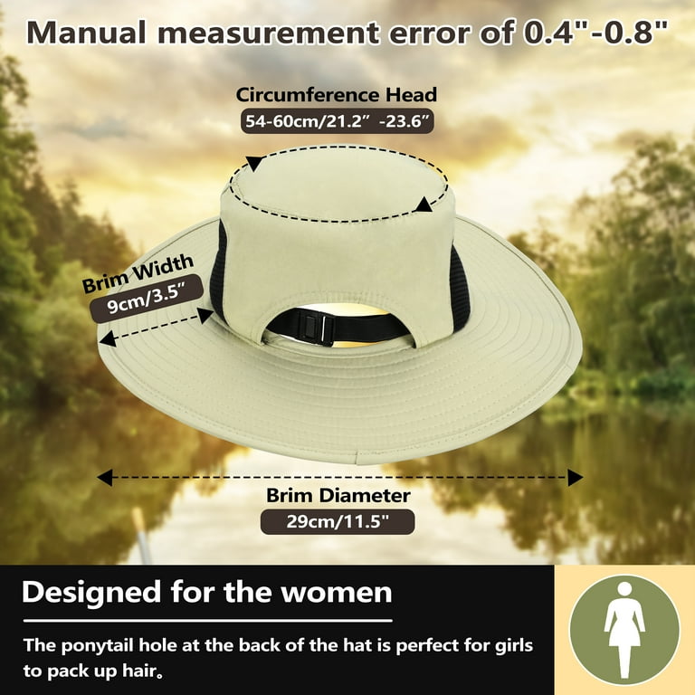 Solaris Women's Wide Brim Sun Hat, SPF UV Protect