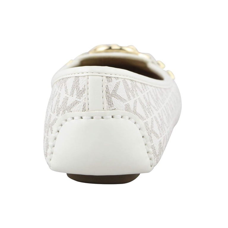 Michael Kors Women's 49T8FUFR1B-149-9.5 Fulton Moccasin (Vanilla