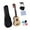 wood, variant on TISHITA Starter Ukulele Developmental Lightweight 21'' for Preschool Boys Girls Kids black