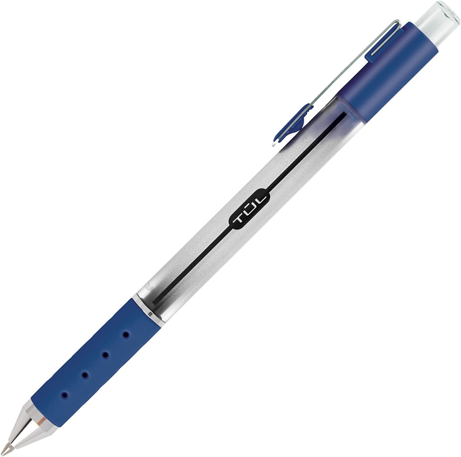 TUL WHJJK Retractable Gel Pens, Bullet Point, 0.7 mm, Gray Barrel, Assorted Standard and Bright Ink Colors, Pack of 14, SG_B01NBW93N6_US