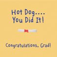 thumbnail image 3 of American Greetings Graduation Card for Graduate (Hot Dog You Did It), 3 of 3