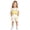 Beige, variant on Girls Sleeveless Overalls Casual Straight Leg Jumpsuits with Pockets Classic Breathable Kids Summer Clothing Light Pink Size 6-7 Years