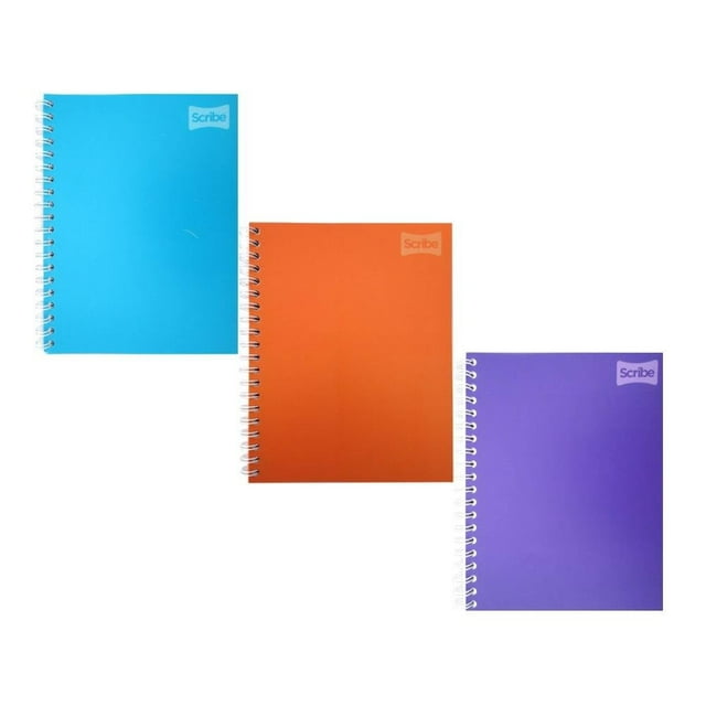 Cuaderno profesional Scribe de cuadro chico varios colores 200 hojas 1 pza