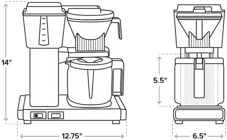 Technivorm Moccamaster KBGV Select Coffee Maker - 53923