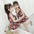 thumbnail image 5 of EnJoCho toddler Baby Girls Clothes Summer Sleeveless Floral Princess Dress Casual Beach Dresses Outfits Little Children Girl Trendy Dress Outfits Cute Dresses 3-4 Years, 5 of 5